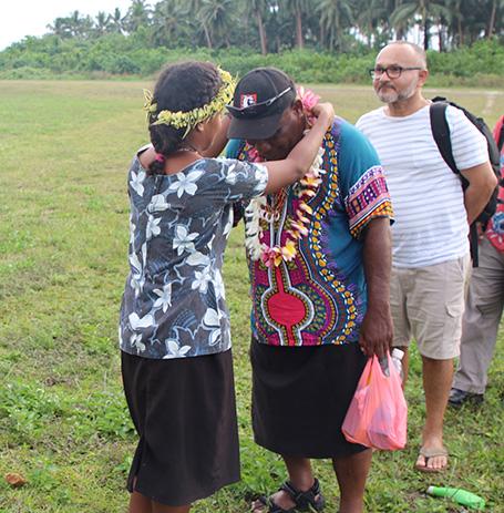 MP for East Kwaio Hon Stanley Sofu was also part of the delegation