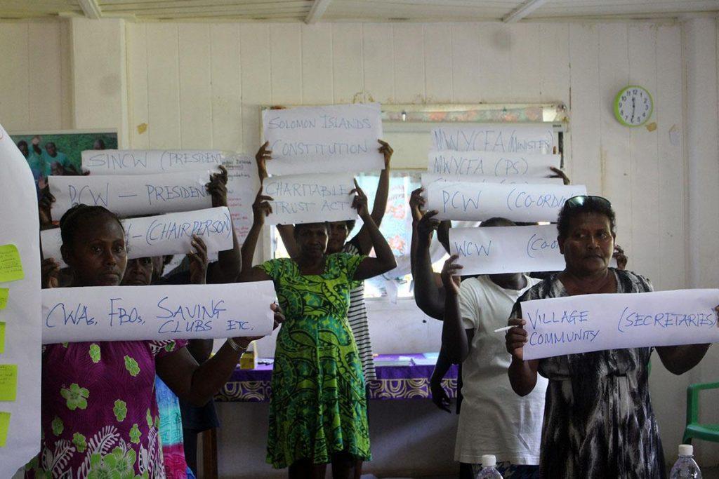 Western Province Council of Women boosts central region 3 Participants group activity