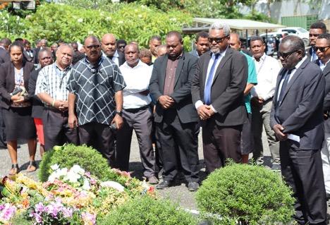 Solomon Islanders pay tribute to His Royal Highness Prince Philip 2 pmo