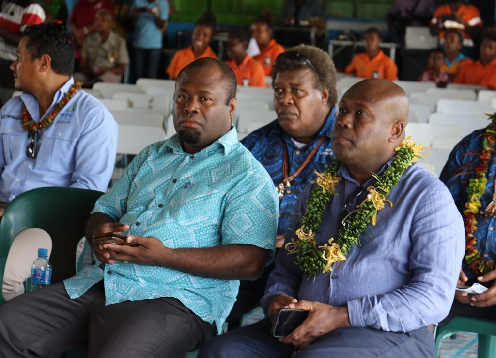 Attorney General John Muria Jnr and Police Minister Hon Anthony Veke were also part of the former students that attended the celebrations