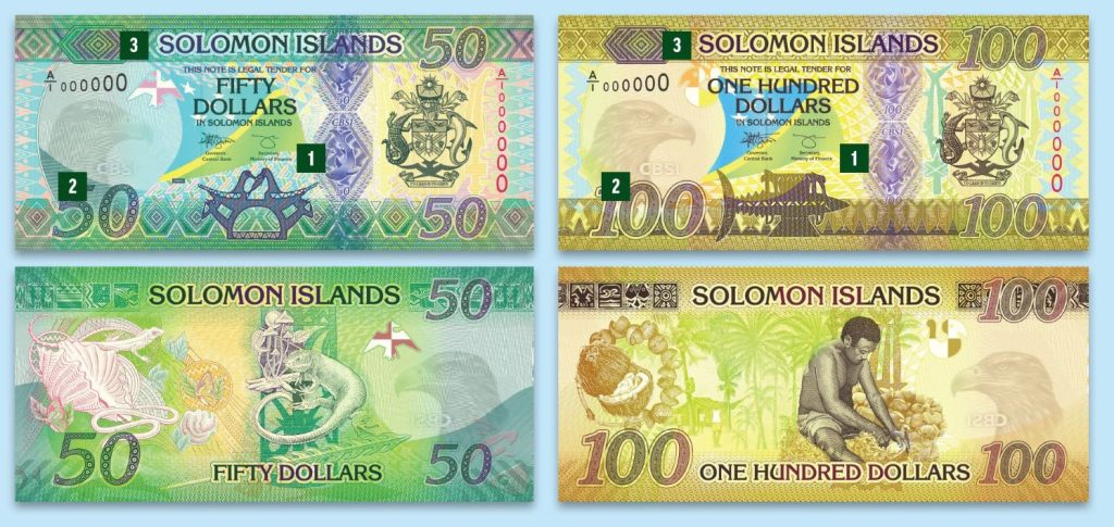Solomon Islands - Improved banknotes issued today. - MRI Guide : MRI
